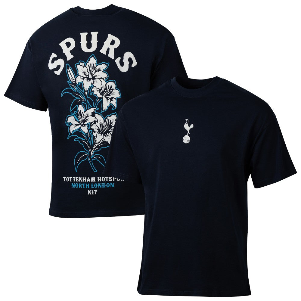 Tottenham Hotspur Sport Design Sweden Youth Game Day Graphic T-Shirt Navy - FIFA World CUP
