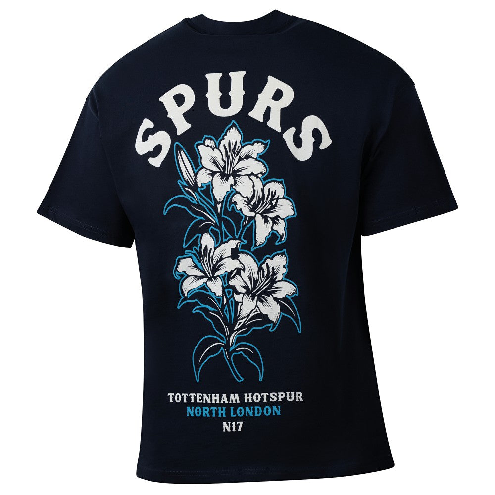 Tottenham Hotspur Sport Design Sweden Youth Game Day Graphic T-Shirt Navy - FIFA World CUP