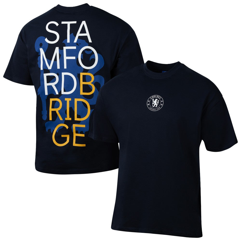 Chelsea Sport Design Sweden Youth Game Day Graphic T-Shirt Navy - FIFA World CUP