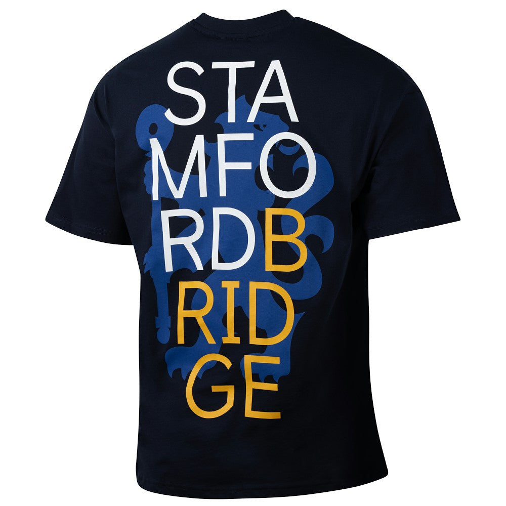 Chelsea Sport Design Sweden Youth Game Day Graphic T-Shirt Navy - FIFA World CUP