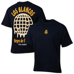Real Madrid Sport Design Sweden Youth Game Day Graphic T-Shirt Navy - FIFA World CUP