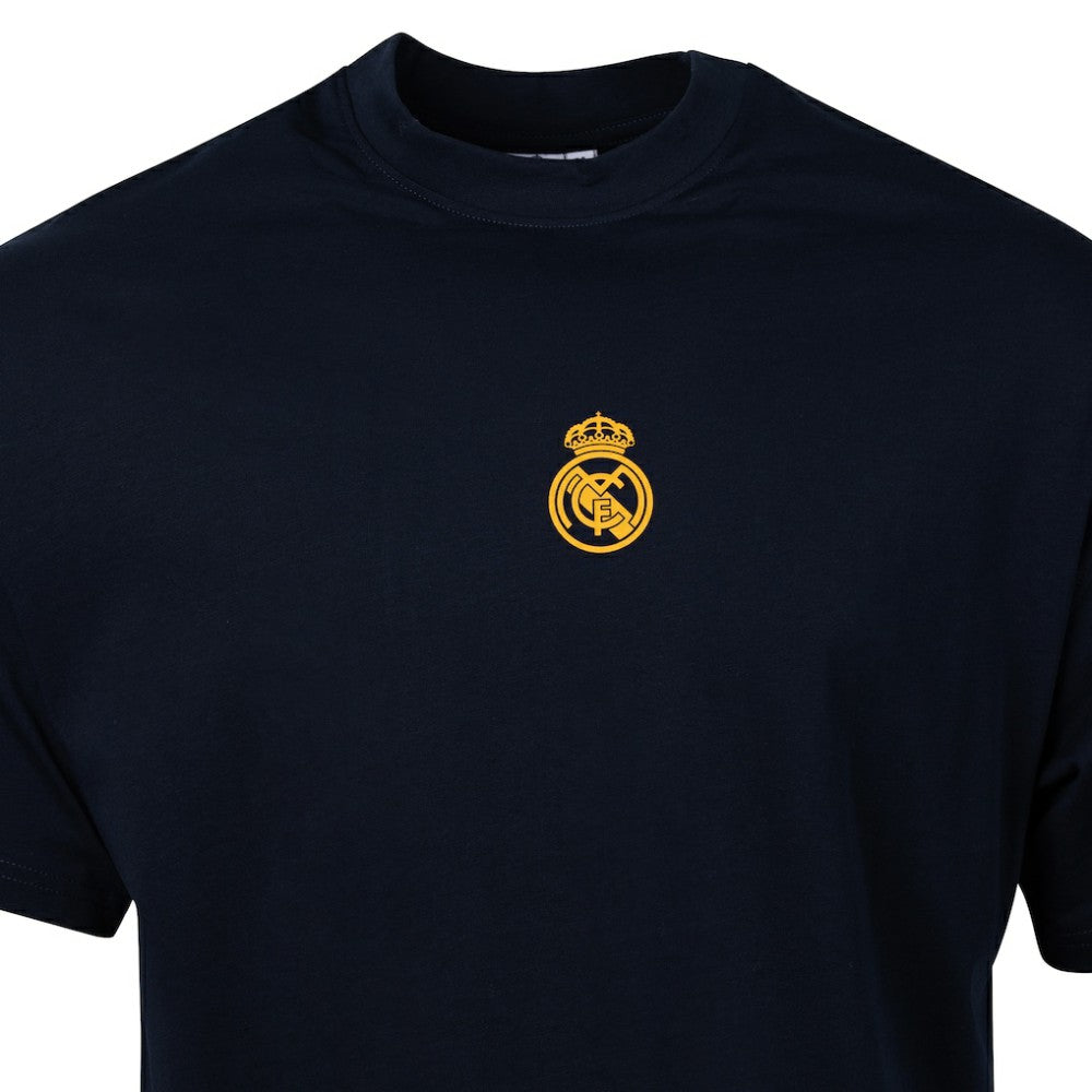 Real Madrid Sport Design Sweden Youth Game Day Graphic T-Shirt Navy - FIFA World CUP