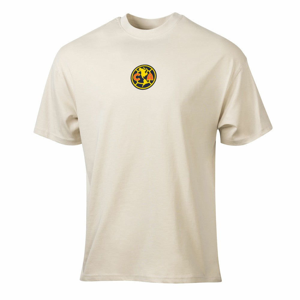 Club America Sport Design Sweden Youth Game Day Graphic T-Shirt Tan - FIFA World CUP