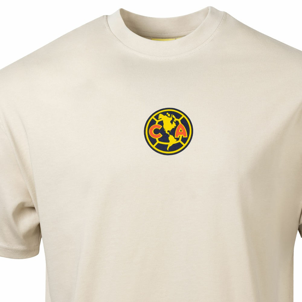 Club America Sport Design Sweden Youth Game Day Graphic T-Shirt Tan - FIFA World CUP