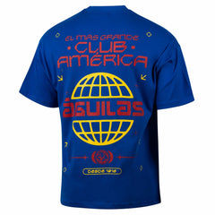 Club America Sport Design Sweden Worldwide Oversized T-Shirt Royal - FIFA World CUP
