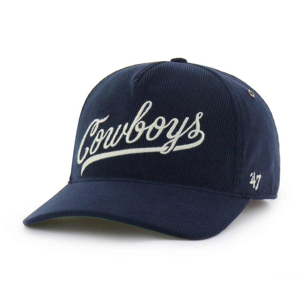 Dallas Cowboys '47 Golden Age Relaxed Corduroy Hitch Adjustable Hat Navy | 47 brand