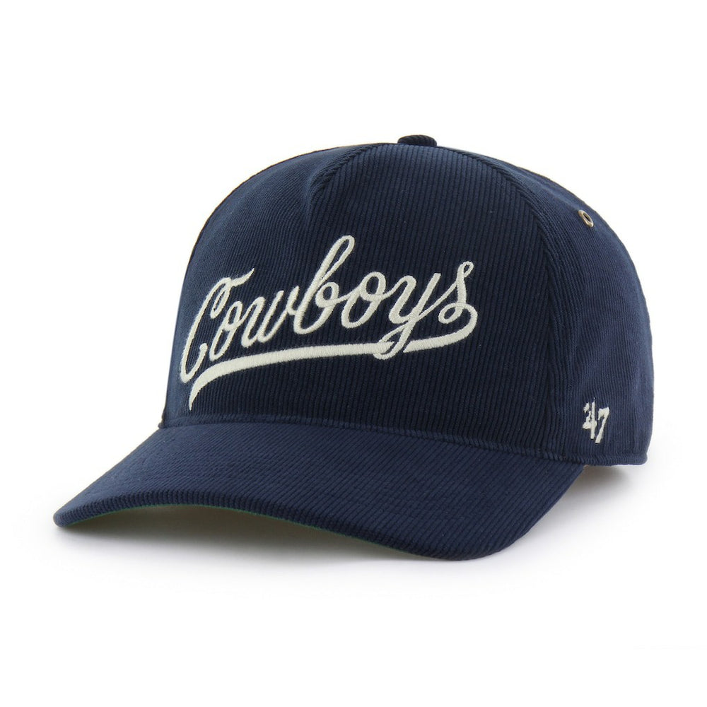 Dallas Cowboys '47 Golden Age Relaxed Corduroy Hitch Adjustable Hat Navy | 47 brand