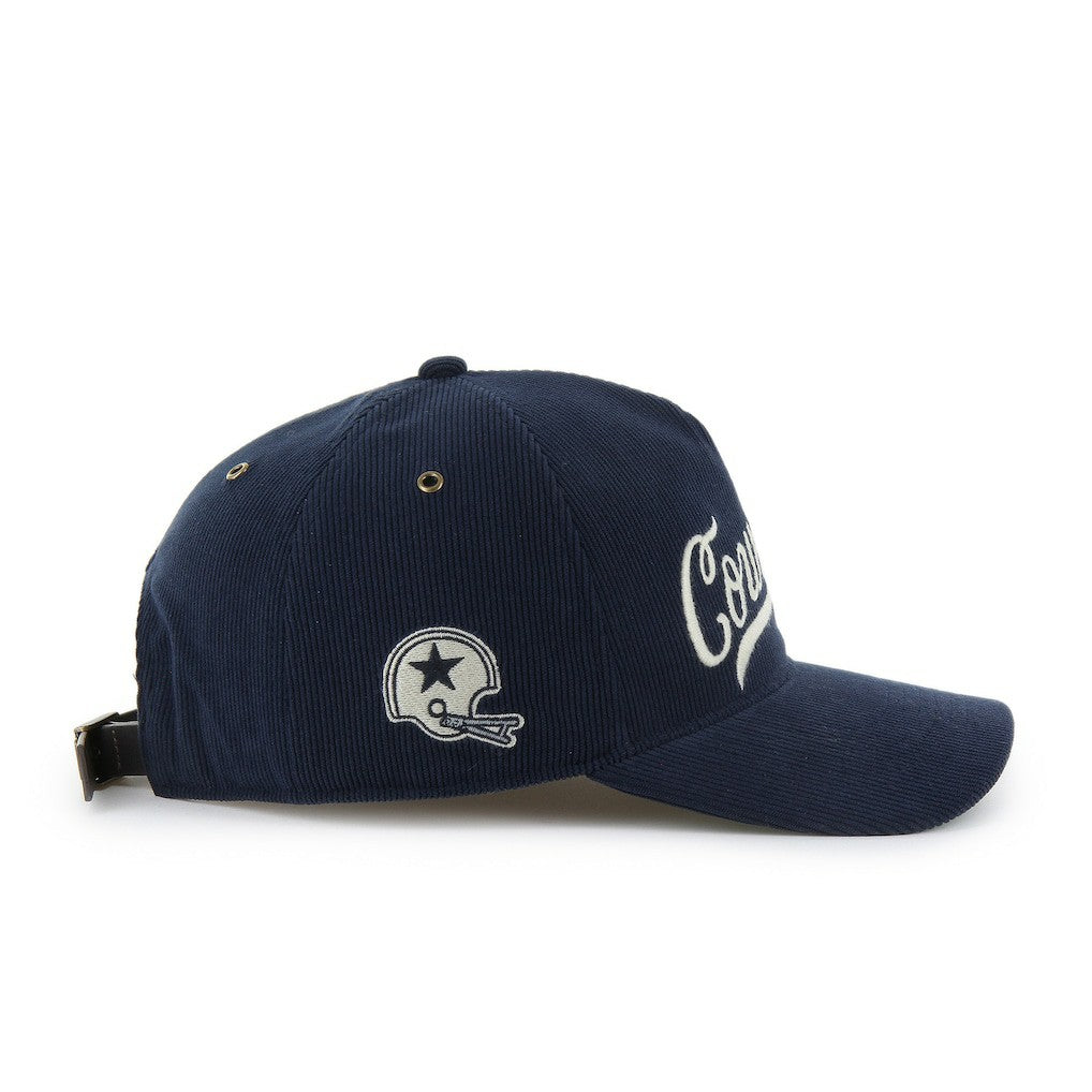 Dallas Cowboys '47 Golden Age Relaxed Corduroy Hitch Adjustable Hat Navy | 47 brand