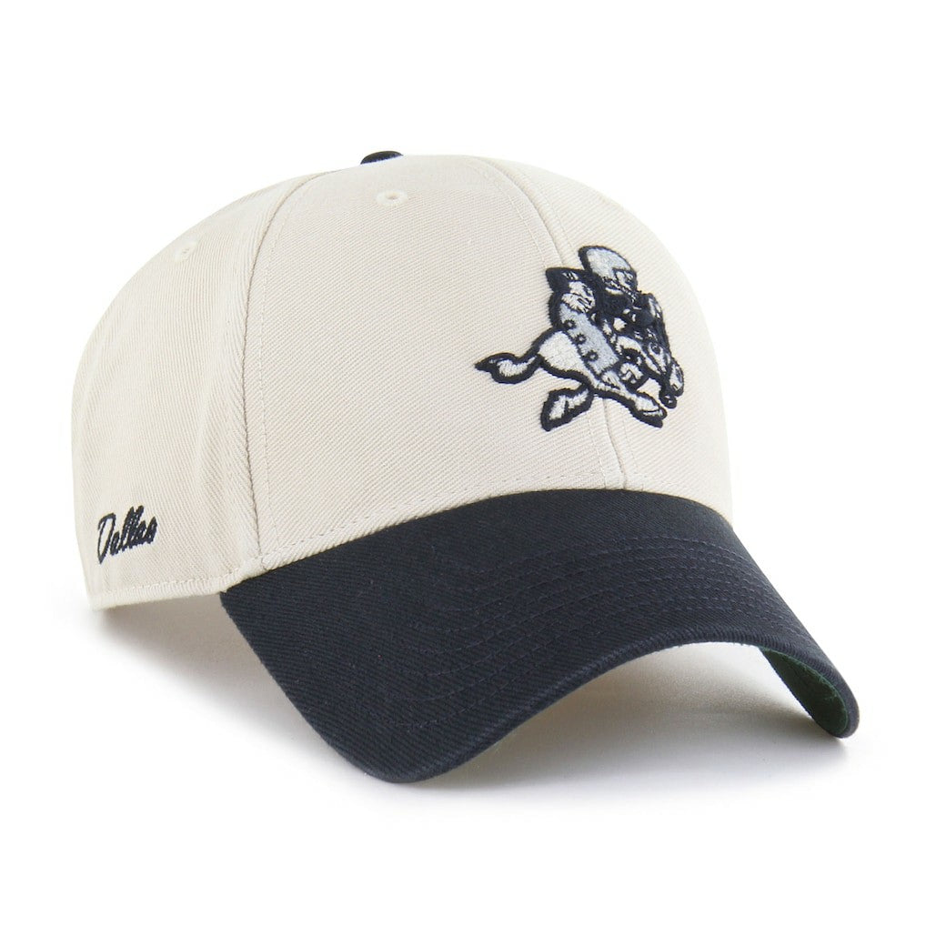 Dallas Cowboys '47 Fairfield MVP Structured Adjustable Hat Cream | 47 brand