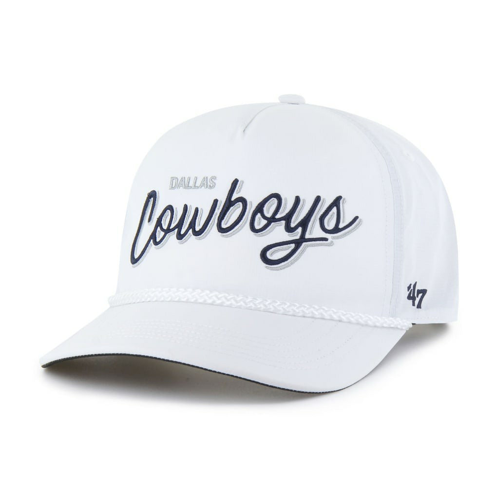 Dallas Cowboys '47 Brrr Fairway Hitch Adjustable Hat White | 47 brand