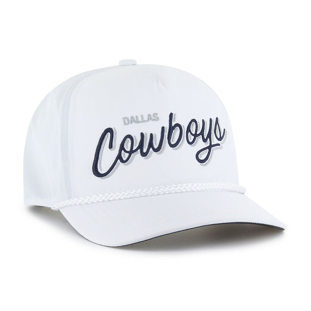 Dallas Cowboys '47 Brrr Fairway Hitch Adjustable Hat White | 47 brand