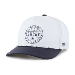 Dallas Cowboys '47 Suburbia Hitch Two-Tone Adjustable Hat White/Navy | 47 brand