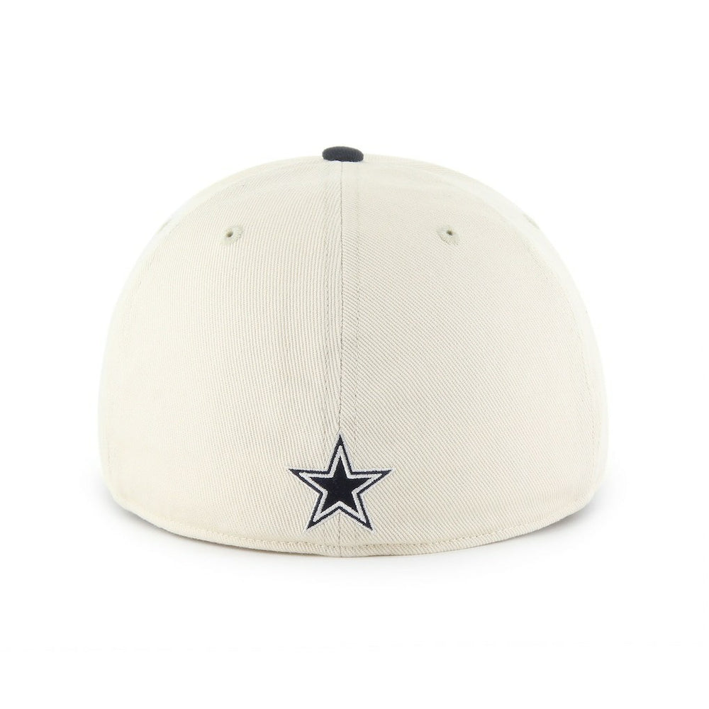 Dallas Cowboys '47 Crosstown Franchise Two-Tone Relaxed Flex Hat Cream | 47 brand