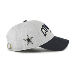 Dallas Cowboys '47 Standish MVP Adjustable Hat Heather Gray | 47 brand