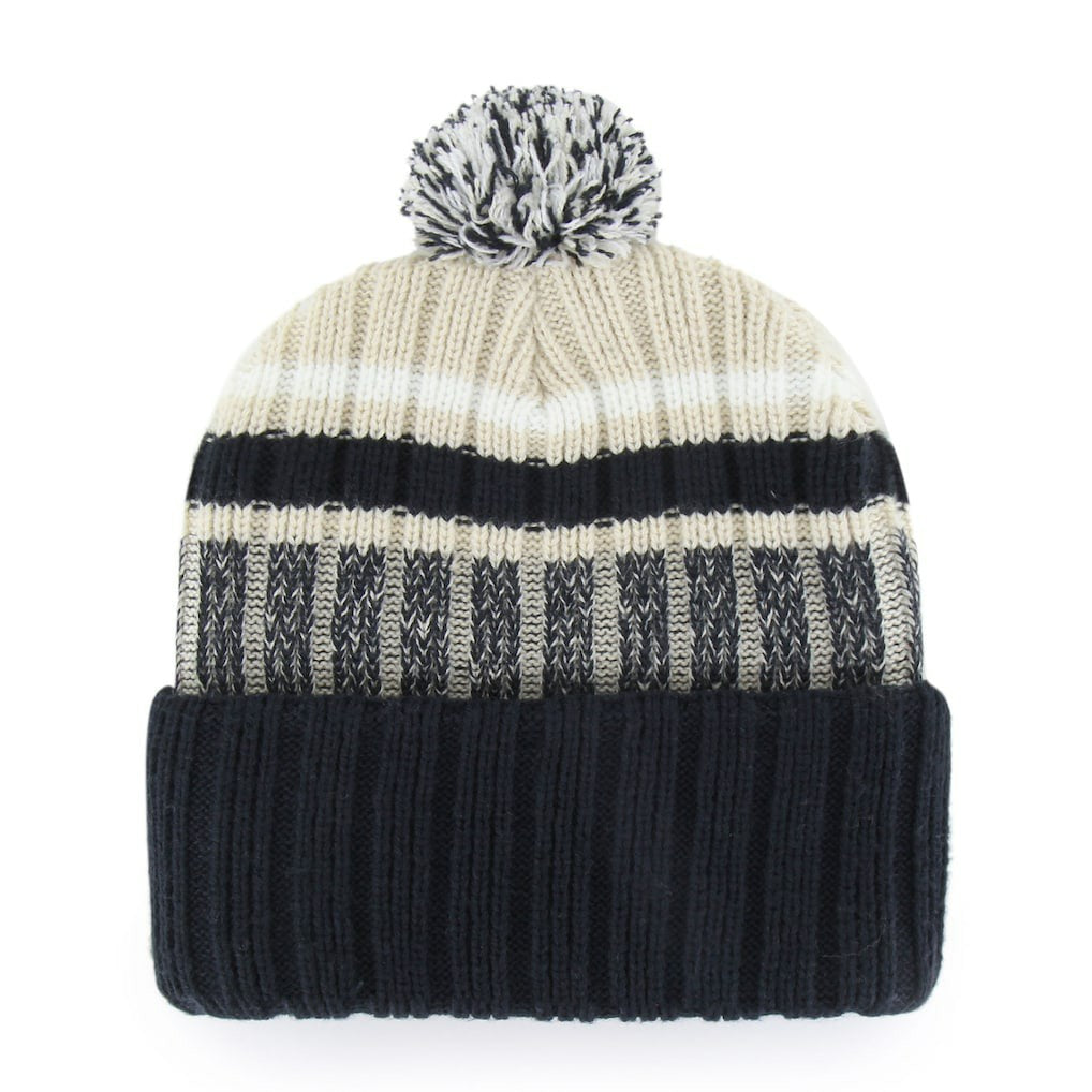 Dallas Cowboys '47 Long Range Cuffed Knit Hat with Pom Navy | 47 brand
