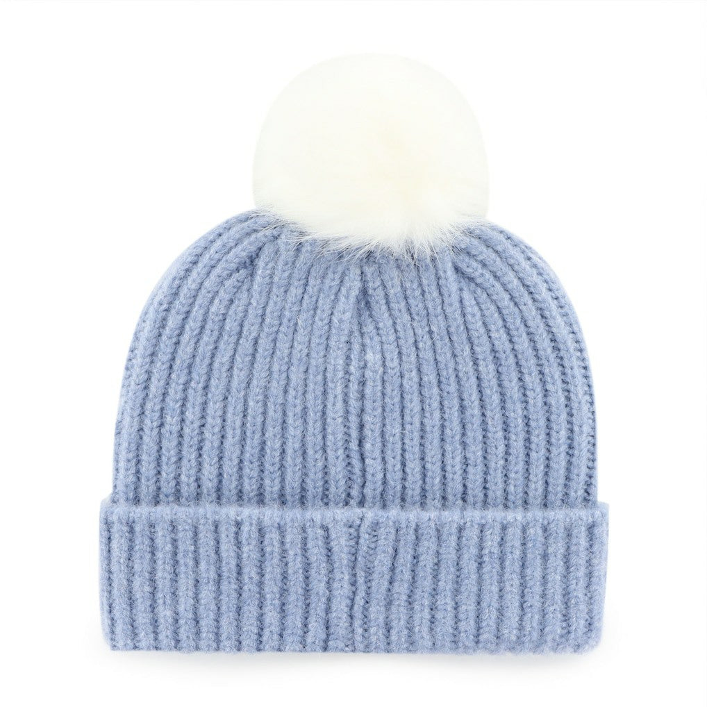 Dallas Cowboys '47 Women's Mellow Cuffed Knit Hat with Pom Light Blue | 47 brand
