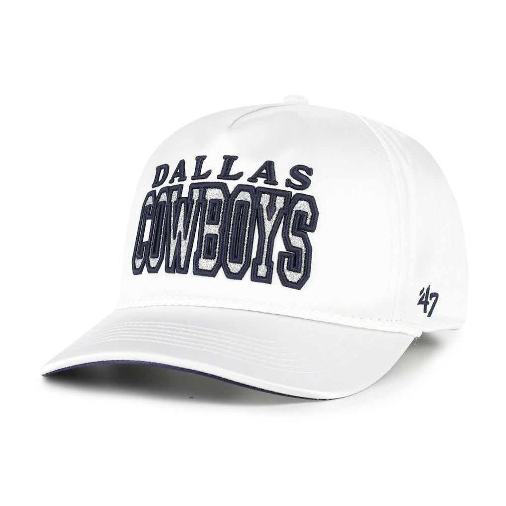 Dallas Cowboys '47 Women's Outspoken Hitch Adjustable Hat White | 47 brand