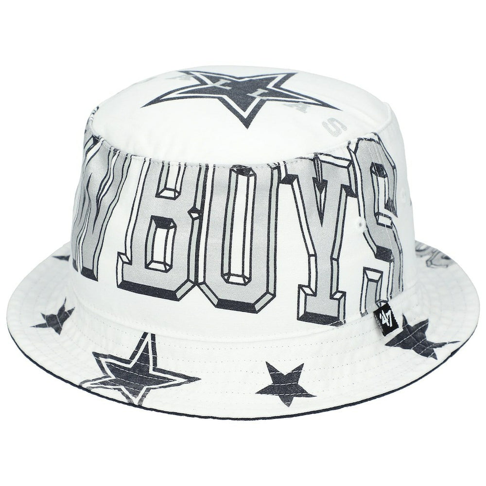 Dallas Cowboys '47 Women's Energize Bucket Hat White | 47 brand