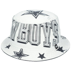 Dallas Cowboys '47 Women's Energize Bucket Hat White | 47 brand