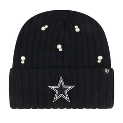 Dallas Cowboys '47 Women's Claudette Cuffed Knit Hat Black | 47 brand