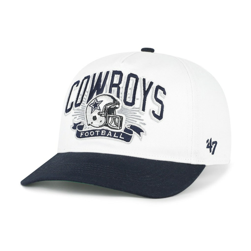 Dallas Cowboys '47 Youth Prime Play Hitch Adjustable Hat White | 47 brand