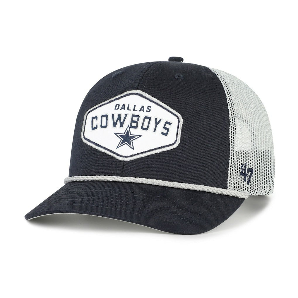 Dallas Cowboys '47 Youth Ace Out Rope Trucker Adjustable Hat Navy | 47 brand
