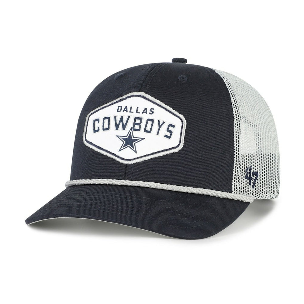 Dallas Cowboys '47 Youth Ace Out Rope Trucker Adjustable Hat Navy | 47 brand