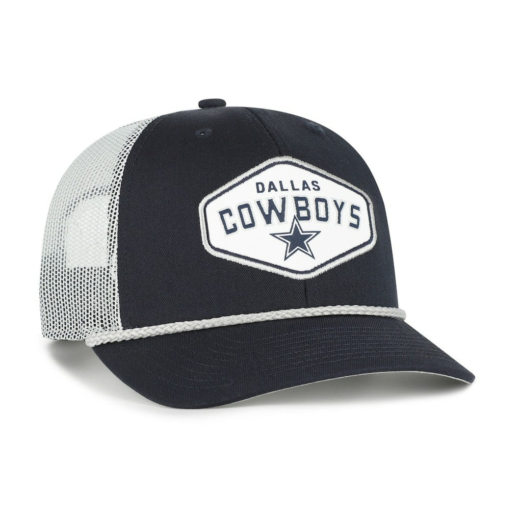 Dallas Cowboys '47 Youth Ace Out Rope Trucker Adjustable Hat Navy | 47 brand
