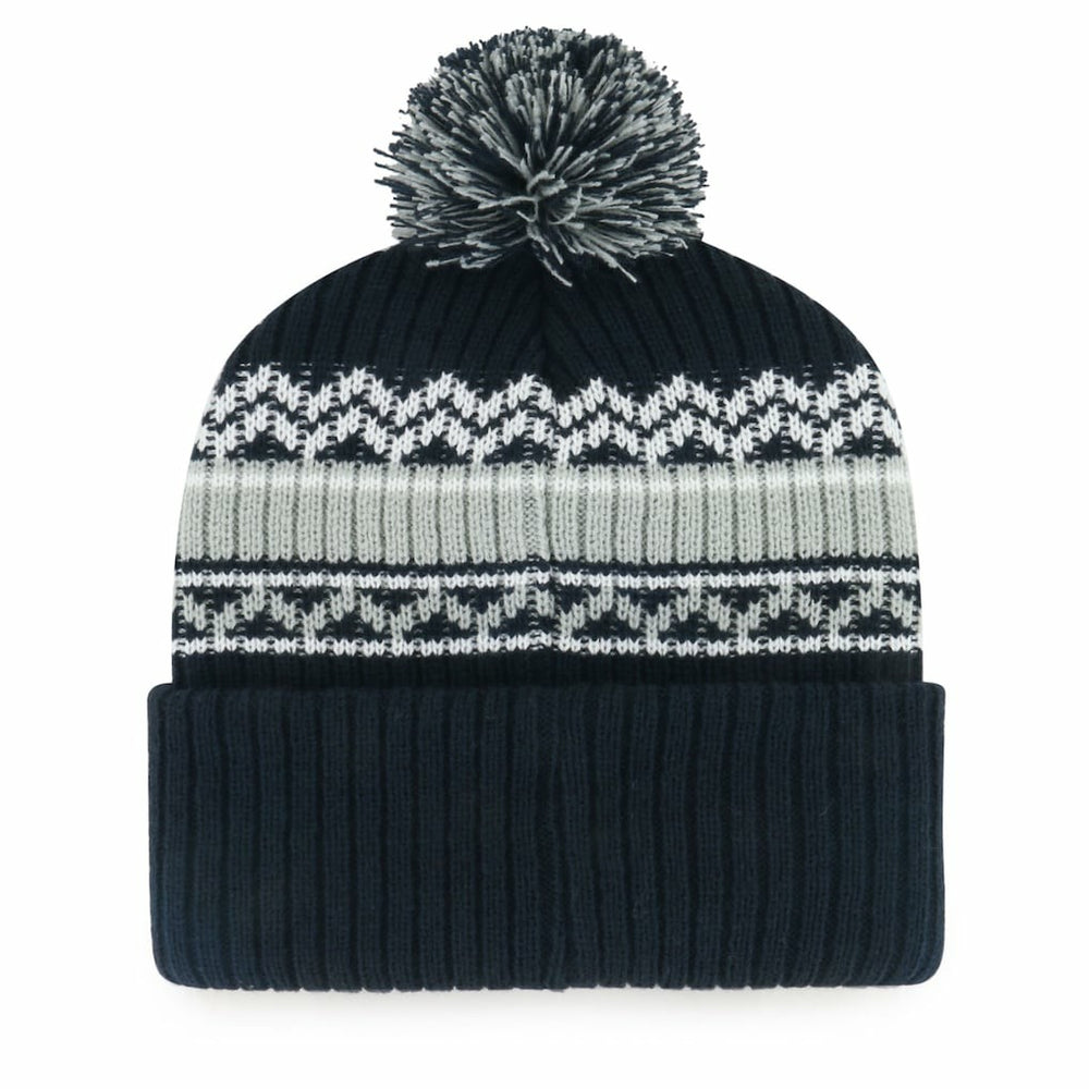 Dallas Cowboys '47 Youth Polar Vortex Cuffed Knit Hat with Pom Navy | 47 brand