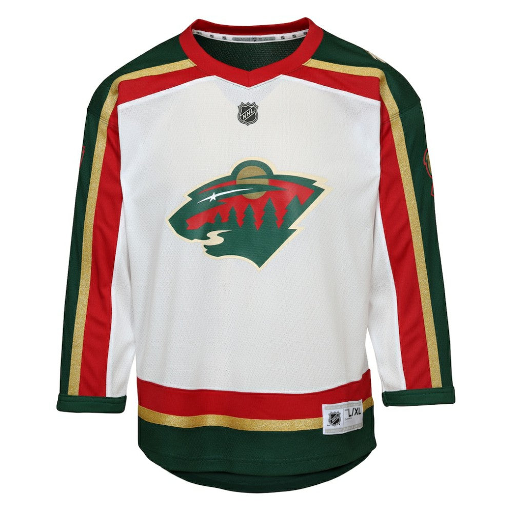 Kirill Kaprizov Minnesota Wild Youth 25th Anniversary Replica Player Jersey - White - NHL