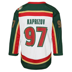 Kirill Kaprizov Minnesota Wild Youth 25th Anniversary Replica Player Jersey - White - NHL