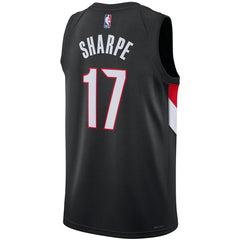 Shaedon Sharpe Portland Trail Blazers Unisex Swingman Jersey Icon Edition Black - NBA