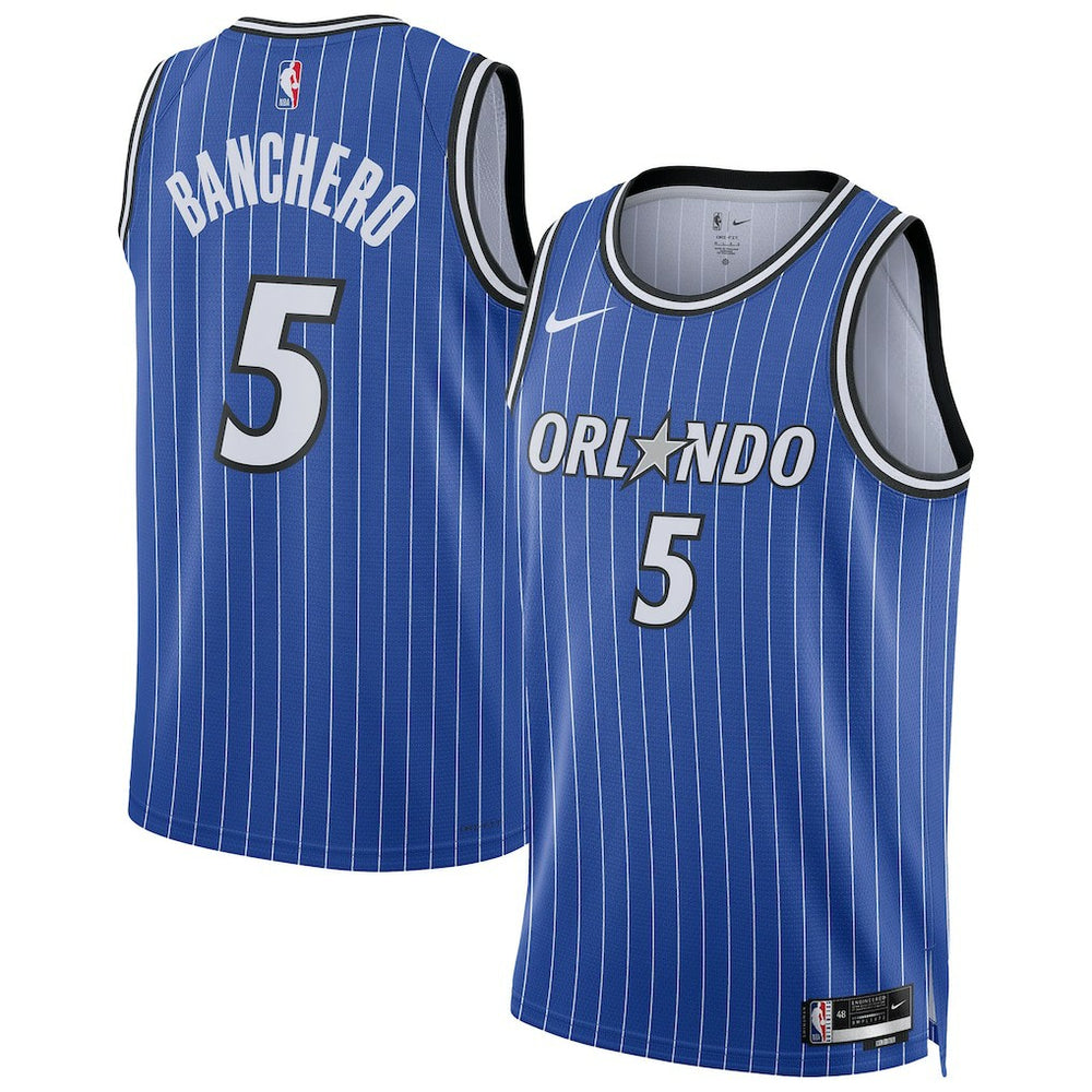 Paolo Banchero Orlando Magic Unisex Swingman Player Jersey Icon Edition Blue - NBA