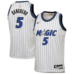 Paolo Banchero Orlando Magic Youth Swingman Player Jersey Association Edition White - NBA