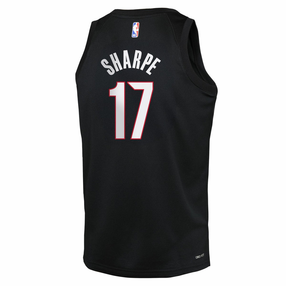 Shaedon Sharpe Portland Trail Blazers Youth Icon Edition Swingman Jersey Black - NBA