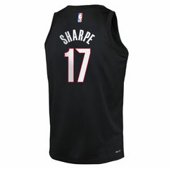 Shaedon Sharpe Portland Trail Blazers Youth Icon Edition Swingman Jersey Black - NBA
