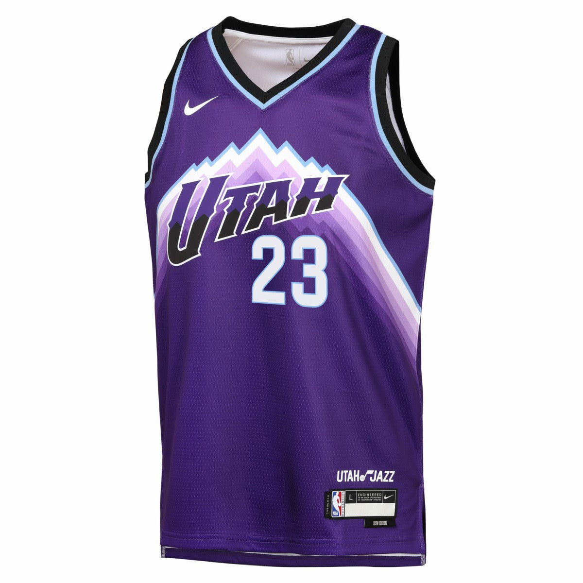 Lauri Markkanen Utah Jazz Youth Icon Edition Swingman Jersey Purple - NBA