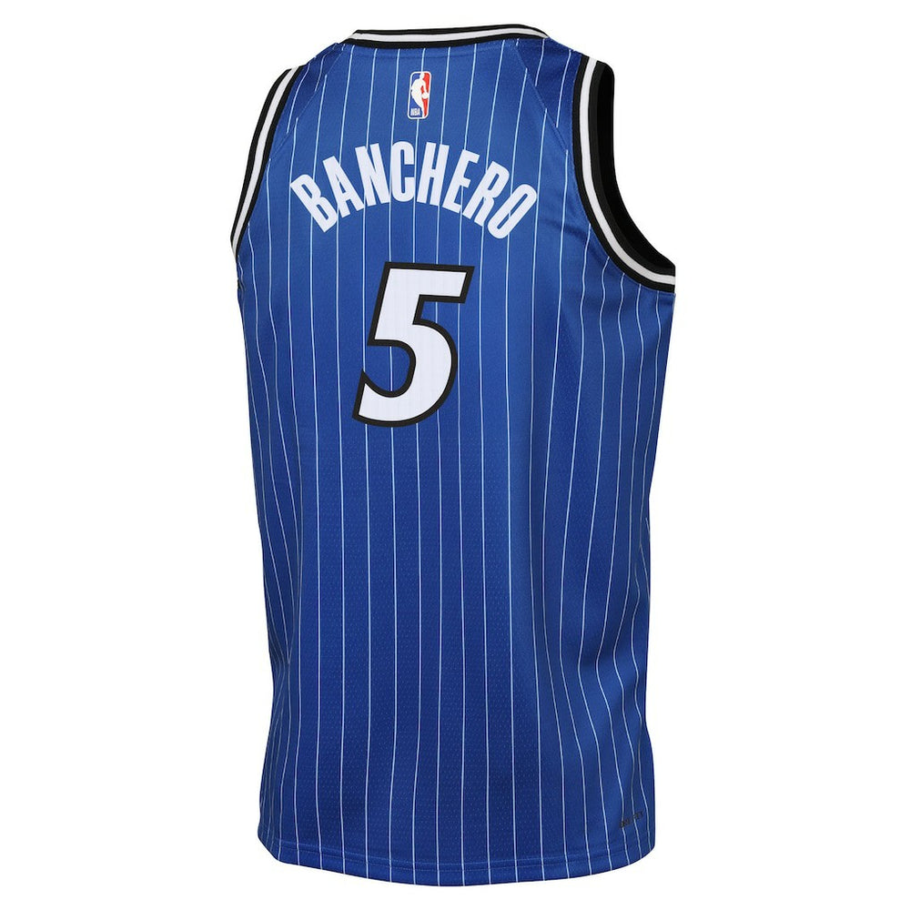 Paolo Banchero Orlando Magic Youth Icon Edition Swingman Jersey Blue - NBA