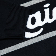Las Vegas Raiders GOLF WANG Jacquard Pullover Sweater Black | NFL