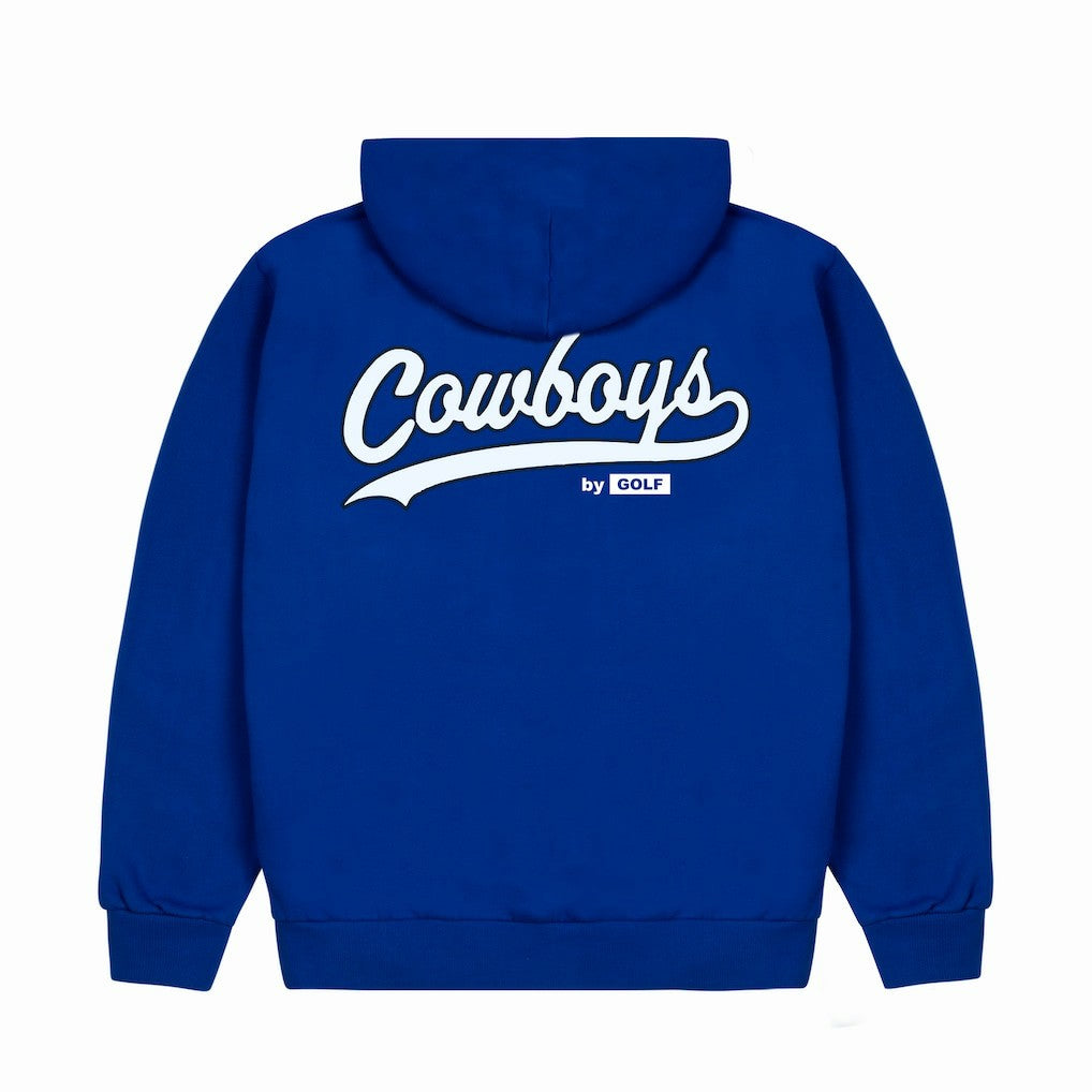 Dallas Cowboys GOLF WANG Cutout Pullover Hoodie Royal | NFL