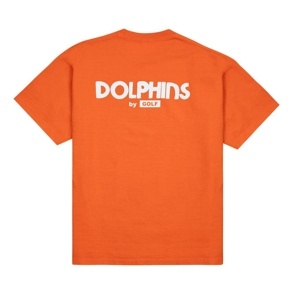 Miami Dolphins GOLF WANG Cutout T-Shirt Orange | NFL