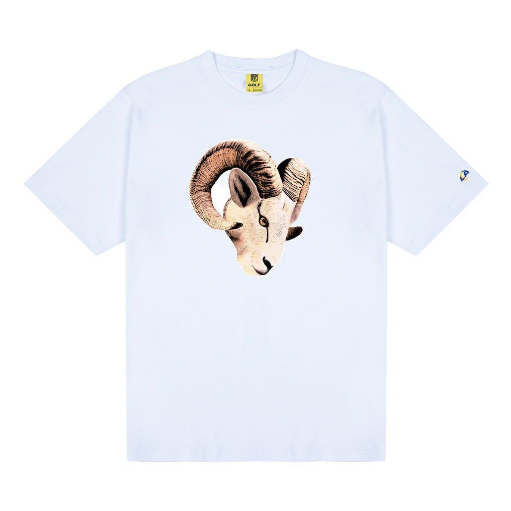 Los Angeles Rams GOLF WANG Cutout T-Shirt White | NFL