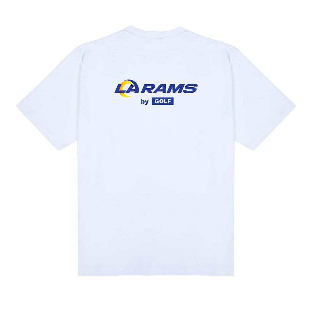 Los Angeles Rams GOLF WANG Cutout T-Shirt White | NFL