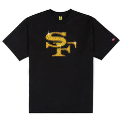 San Francisco 49ers GOLF WANG Cutout T-Shirt Black | NFL