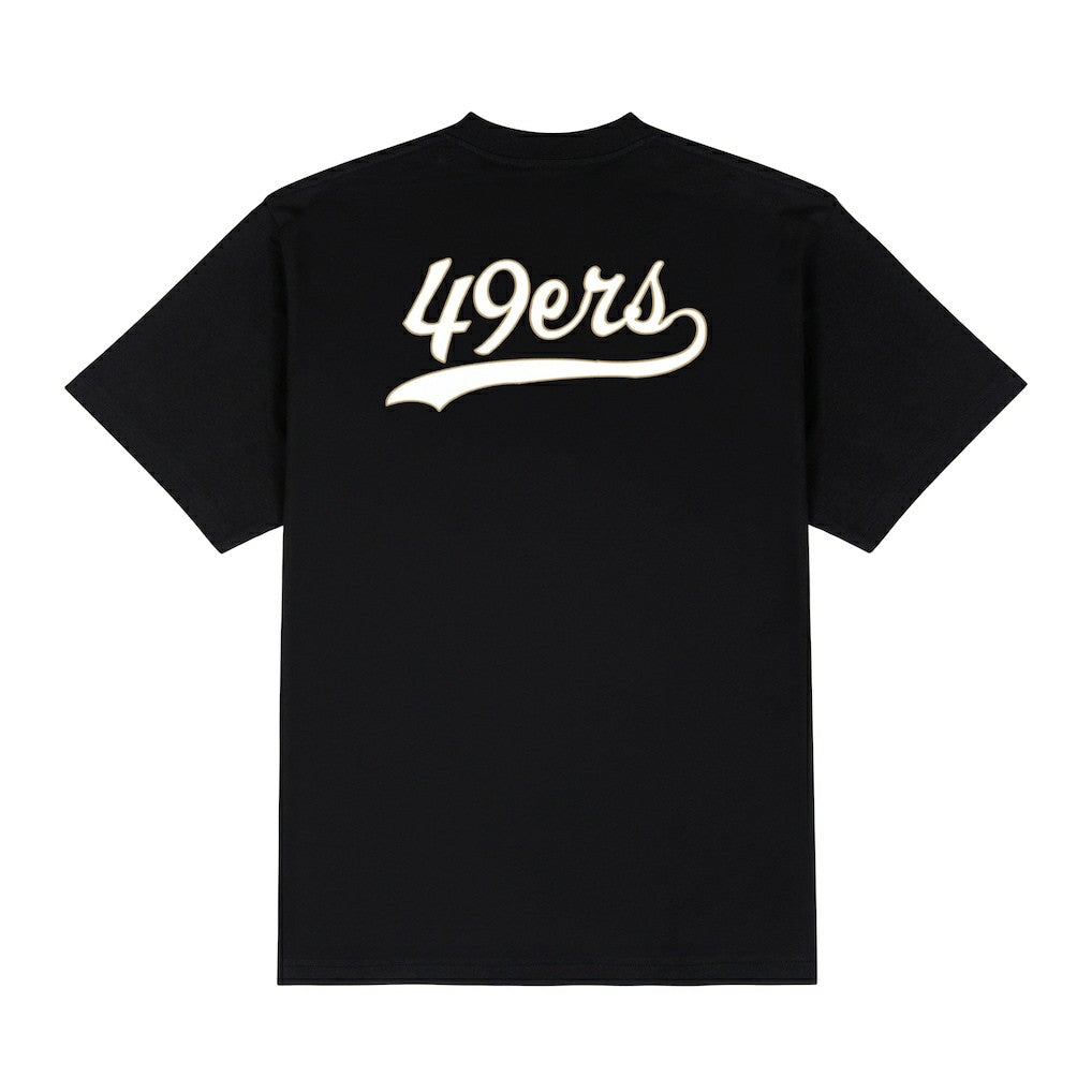 San Francisco 49ers GOLF WANG Cutout T-Shirt Black | NFL