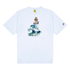 Miami Dolphins GOLF WANG Bobblehead T-Shirt White | NFL