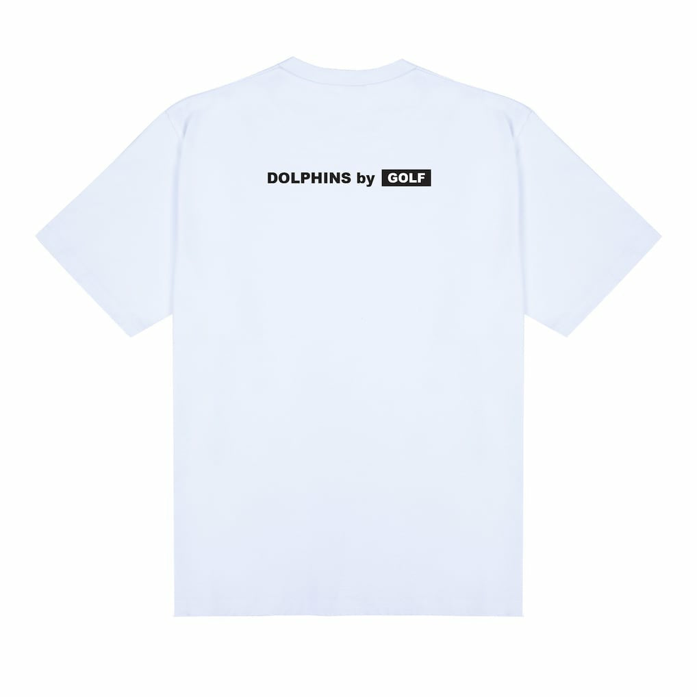 Miami Dolphins GOLF WANG Bobblehead T-Shirt White | NFL
