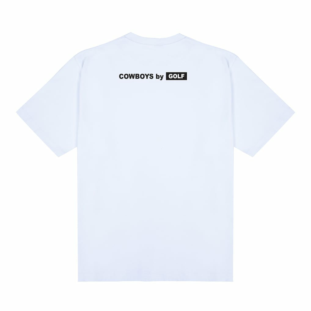 Dallas Cowboys GOLF WANG Bobblehead T-Shirt White | NFL