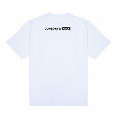 Dallas Cowboys GOLF WANG Bobblehead T-Shirt White | NFL