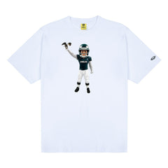 Philadelphia Eagles GOLF WANG Bobblehead T-Shirt White | NFL